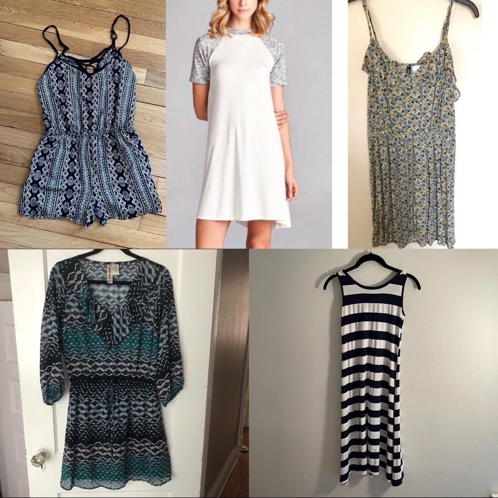 10 Piece Dresses and Rompers Bundle - Picture 3 of 4